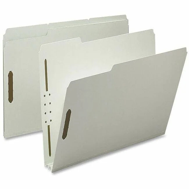 Nature Saver 1/3 Tab Cut Letter Recycled Fastener Folder - 8 1/2’’ x 11’’ - 2’’ Expansion - 2 Fastener(s)