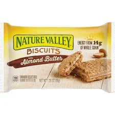 NATURE VALLEY Almond Butter Cinnamon Flavored Biscuits - 1.35 oz Box - Snacks