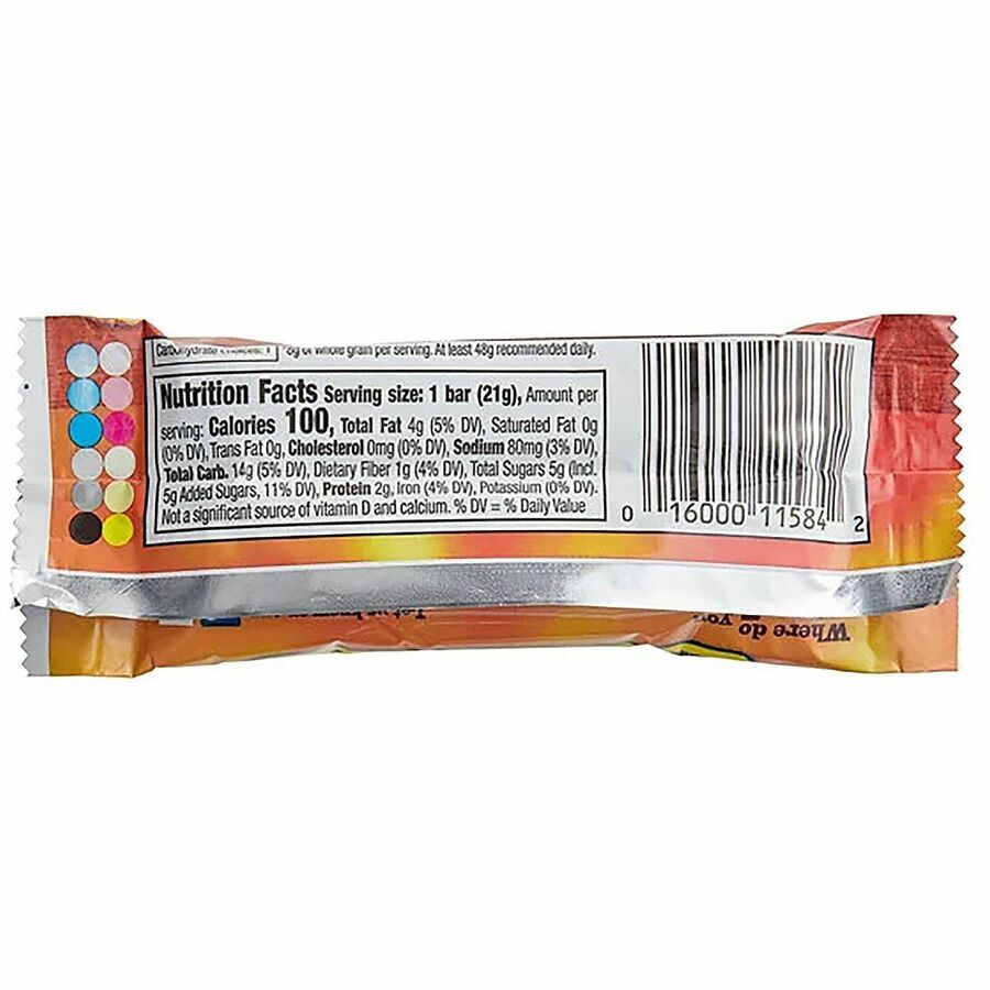 NATURE VALLEY Nature Valley Peanut Butter Granola Bars - Rear