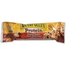 NATURE VALLEY Peanut Butter Protein Bars - Nutty Dark Chocolate Snack - Snacks