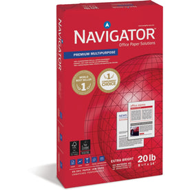 Navigator Premium Multipurpose Paper: Extra Opacity 97 Brightness Legal Size - Copy & Printer Paper