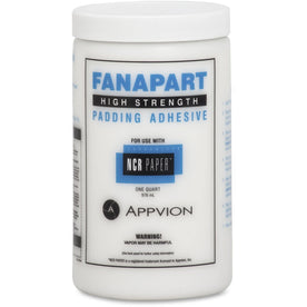 NCR Paper Fanapart Padding Adhesive - 1 quart - Each - Compounds