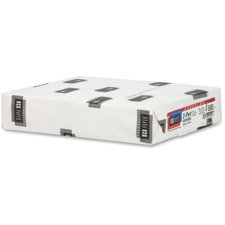 NCR Paper Superior 3-part Reverse Carbonless - Multi - 92 Brightness - Letter - 8 1/2’’ x 11’’ - 20 lb Basis Weight