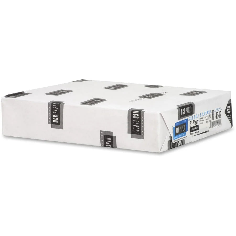 NCR Paper Zero/Form II 3-part Carbonless - Assorted - Letter - 8 1/2’’ x 11’’ - Smooth - Precollated - Specialty