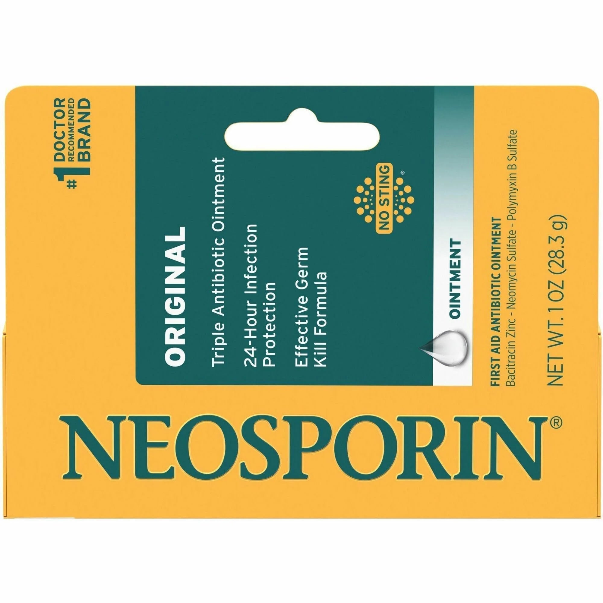 Neosporin Original Ointment: Triple Antibiotic for Infection & Scars - Wound Care