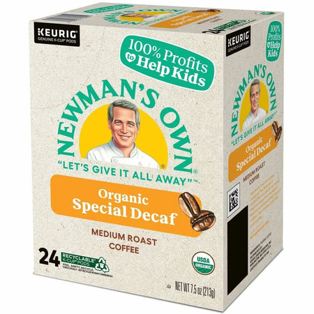 Newman’s Own® Organics K-Cup Pod Coffee - Compatible with Keurig Brewer - American - Medium