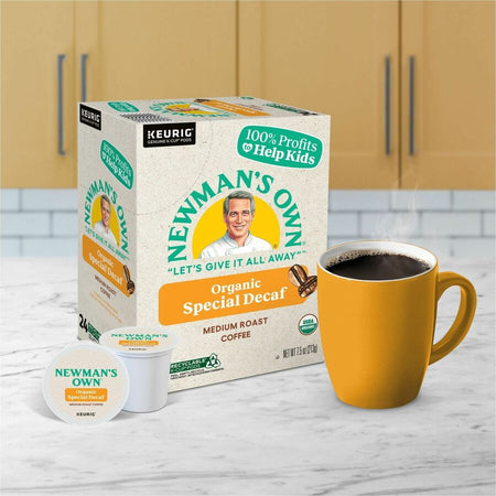 Newman’s Own® Organics K-Cup Pod Coffee - Compatible with Keurig Brewer - American - Medium