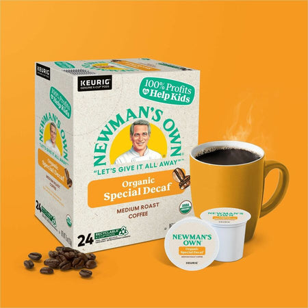 Newman’s Own® Organics K-Cup Pod Coffee - Compatible with Keurig Brewer - American - Medium