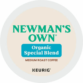 Newman’s Own® Organics K-Cup Pod Special Blend Keurig Single-Serve Pods Medium Roast Coffee 24 Count