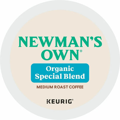 Newman’s Own® Organics K-Cup Pods: Special Blend Medium Roast Coffee - 24 Count Pack