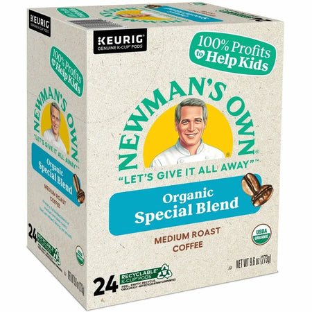 Newman’s Own® Organics K-Cup Pods: Special Blend Medium Roast Coffee - 24 Count Pack