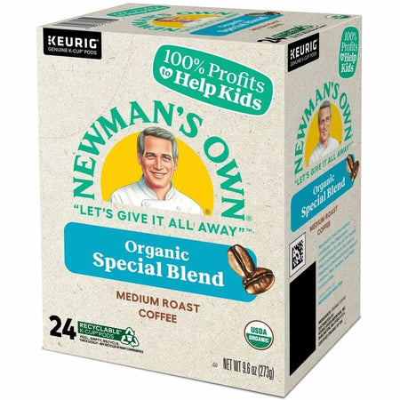 Newman’s Own® Organics K-Cup Pods: Special Blend Medium Roast Coffee - 24 Count Pack