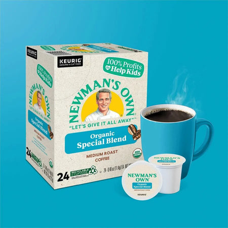 Newman’s Own® Organics Special Blend Coffee K-Cups - Dark Roast - 24/Box