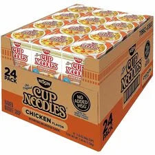 NISSIN FOODS Cup Noodles: Chicken Flavor - 2.25 oz - 1 Carton - Snacks