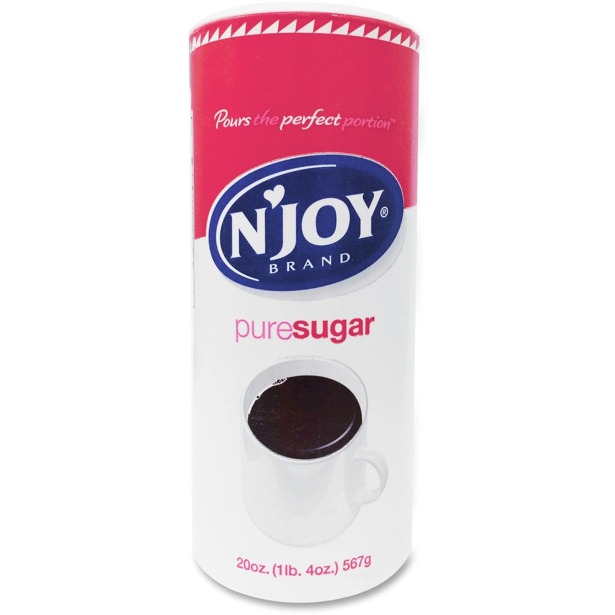 Njoy Cane Sugar: Natural Sweetener - 20 oz (567 g) - Condiments