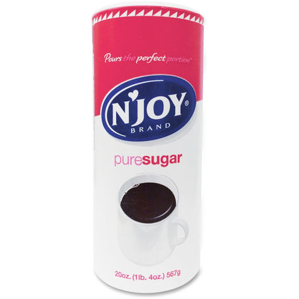 Njoy Cane Sugar: Natural Sweetener - 20 oz (567 g) - Condiments