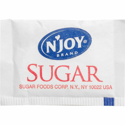 N’Joy Sugar Packets: Natural Sweetener - 2000/Box - Condiments