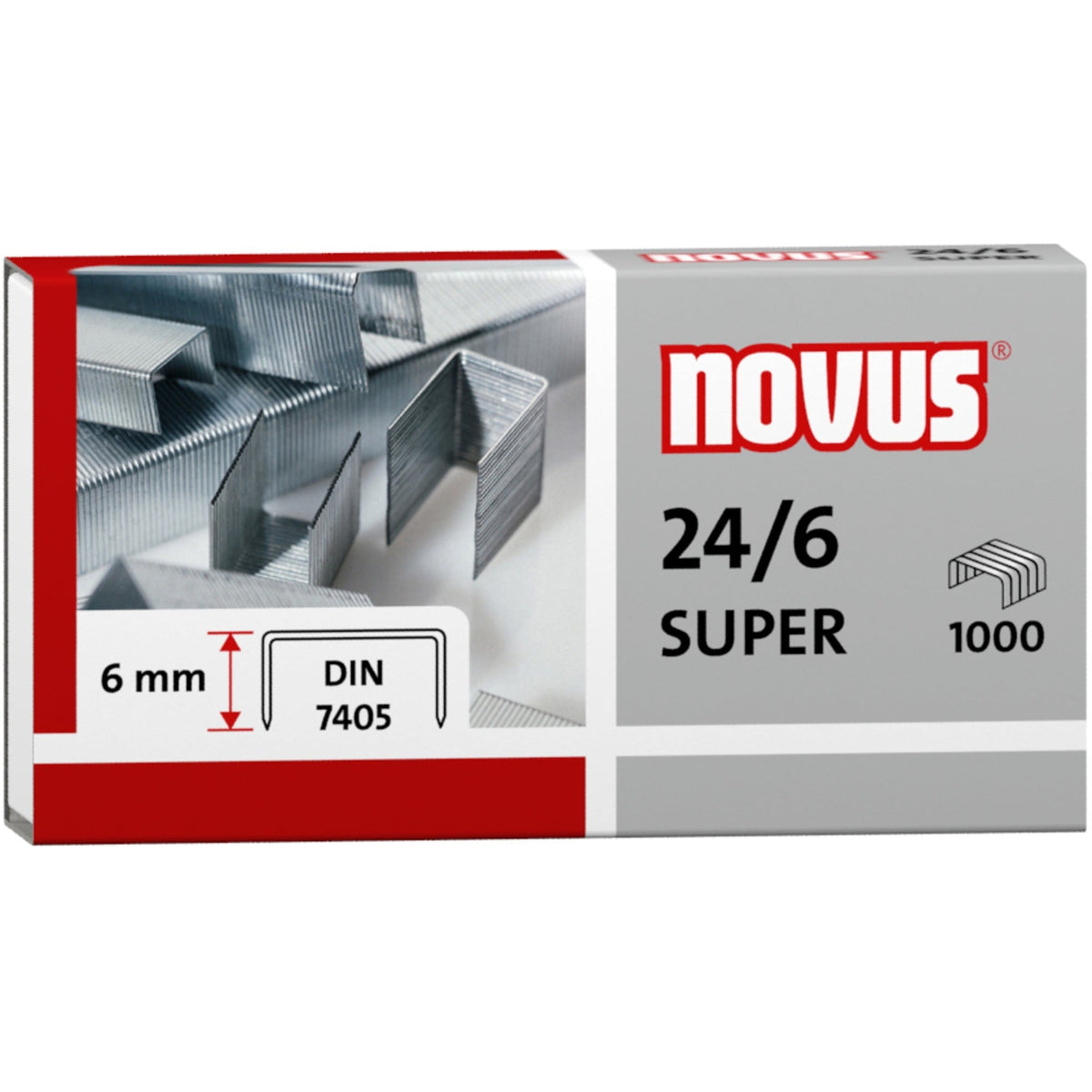 Novus 24/6 Super Premium Staples - 2000