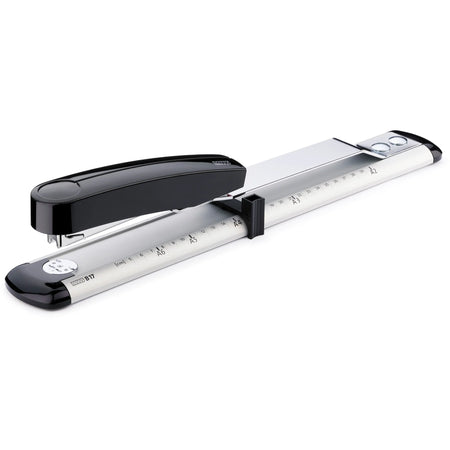 Novus B17 Long Arm Stapler - Staples 40 Sheets - 11.75’’ Throat - Black - Staplers