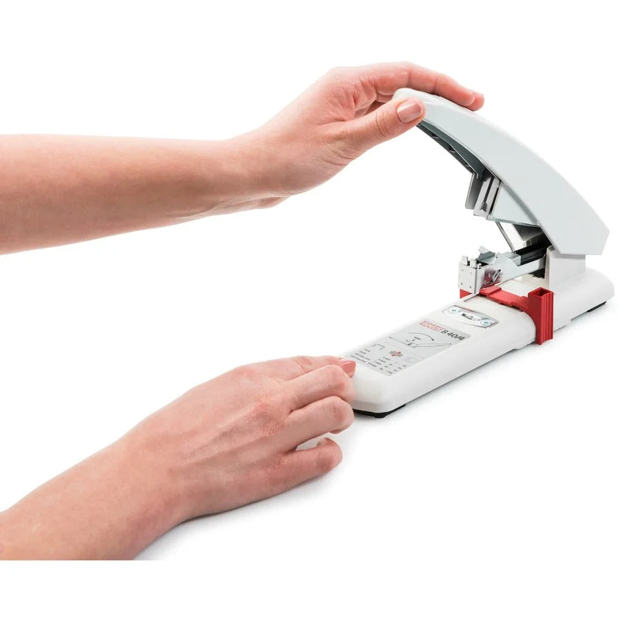 Novus B40 Heavy Duty Stapler - Staples 100 Sheets - 2.25’’ Throat - Off White - Staplers
