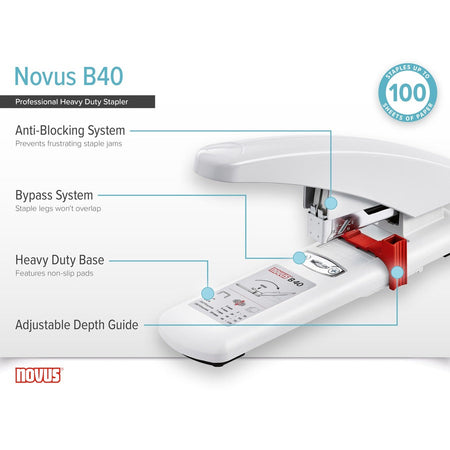 Novus B40 Heavy Duty Stapler - Alternate-Image6