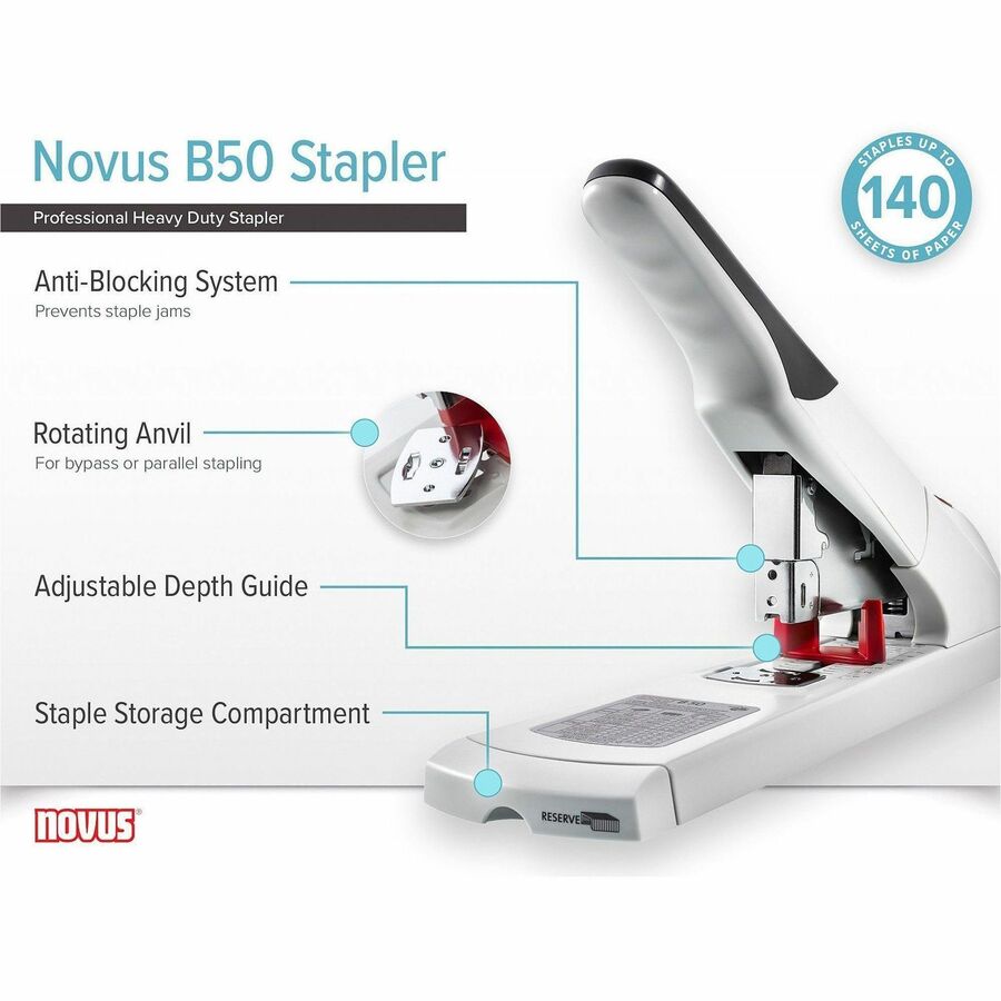 Novus B50 Heavy Duty Stapler - Alternate-Image6