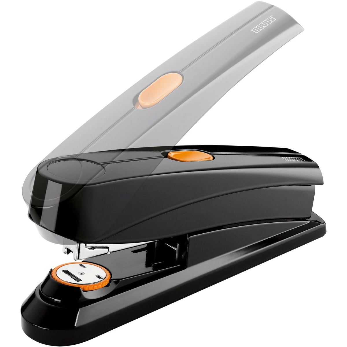 Novus B8fc Power on Demand Stapler - Staples 50 Sheets - 2.63’’ Throat - Black - Staplers