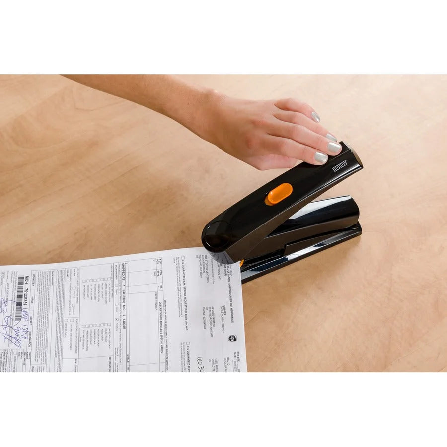 Novus B8fc Power on Demand Stapler - Staples 50 Sheets - 2.63’’ Throat - Black - Staplers