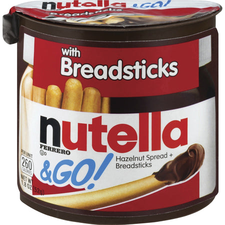 Nutella & GO Hazelnut Spread & Breadsticks - 2000
