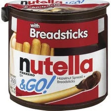 Nutella & GO Hazelnut Spread Breadsticks - Convenient Snack Pack - Snacks
