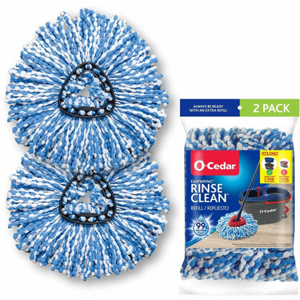 O-Cedar EasyWring Mop Refill: MicroFiber Multi-Pack - Mops & Refills