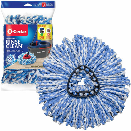 O-Cedar EasyWring Mop Refill: MicroFiber Multi-Purpose Cleaning - Mops & Refills