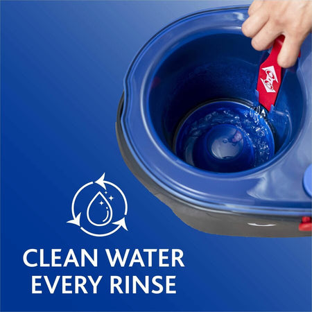 O-Cedar EasyWring RinseClean Spin Mop - Left