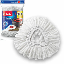 O-Cedar EasyWring Spin Mop Refill - MicroFiber - Multi - 1 Each - Mops & Refills