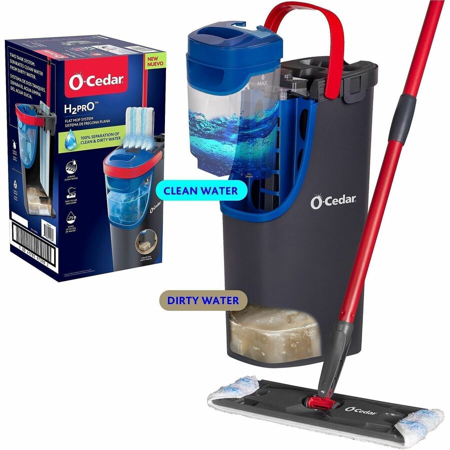 O-Cedar H2prO Flat Mop System - Alternate-Image1