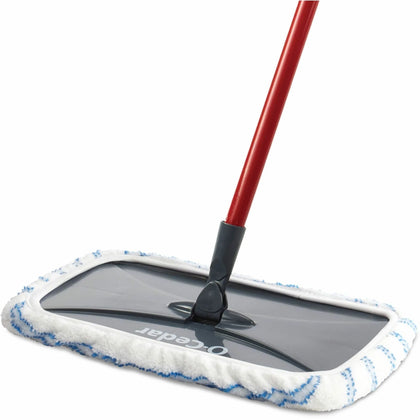 O-Cedar Hardwood Floor ’N More Microfiber Mop: Reusable Machine Washable - Mops & Refills
