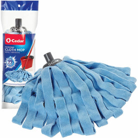 O-Cedar Microfiber Cloth Mop Refill: Blue MicroFiber - 1 Each - Mops & Refills
