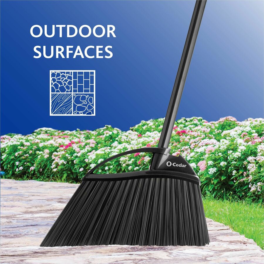 O-Cedar PowerCorner Outdoor Broom - Left