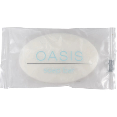 OASIS Soap Bars: Bergamot Oil & Yuzu Fruit Scent - 0.46 oz - White - 1000/Carton - Hand Soaps/Cleaners