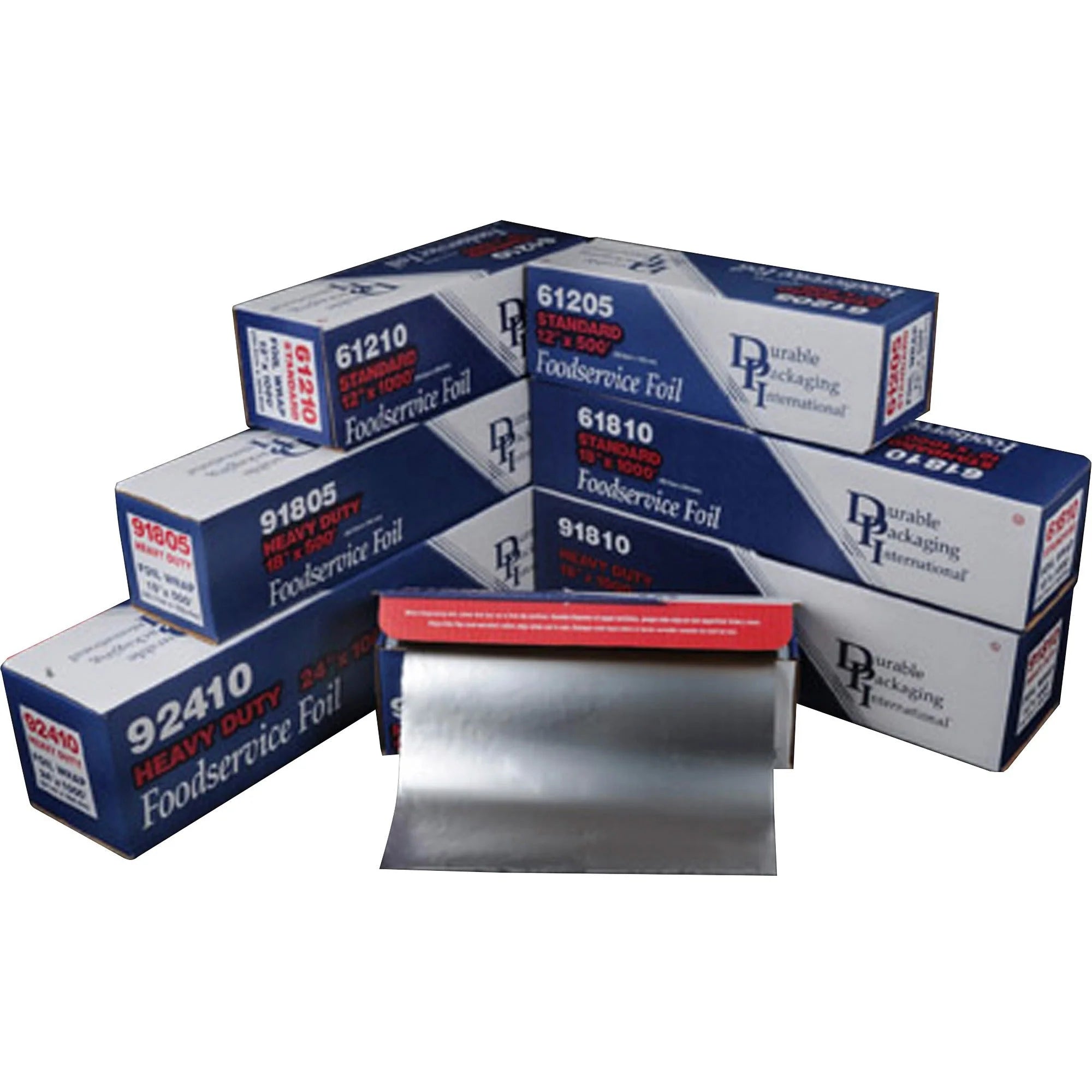Ocala Southeastern Smart Aluminum Foil Roll 18’’ Width x 1000 ft Length Silver 1 / Carton (EGS600243) - Food Storage