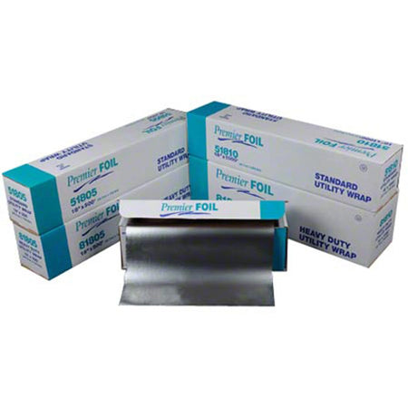 Ocala Southeastern Smart Aluminum Foil Roll 18’’ Width x 1000 ft Length Silver 1 / Carton Moisture Resistant Easy