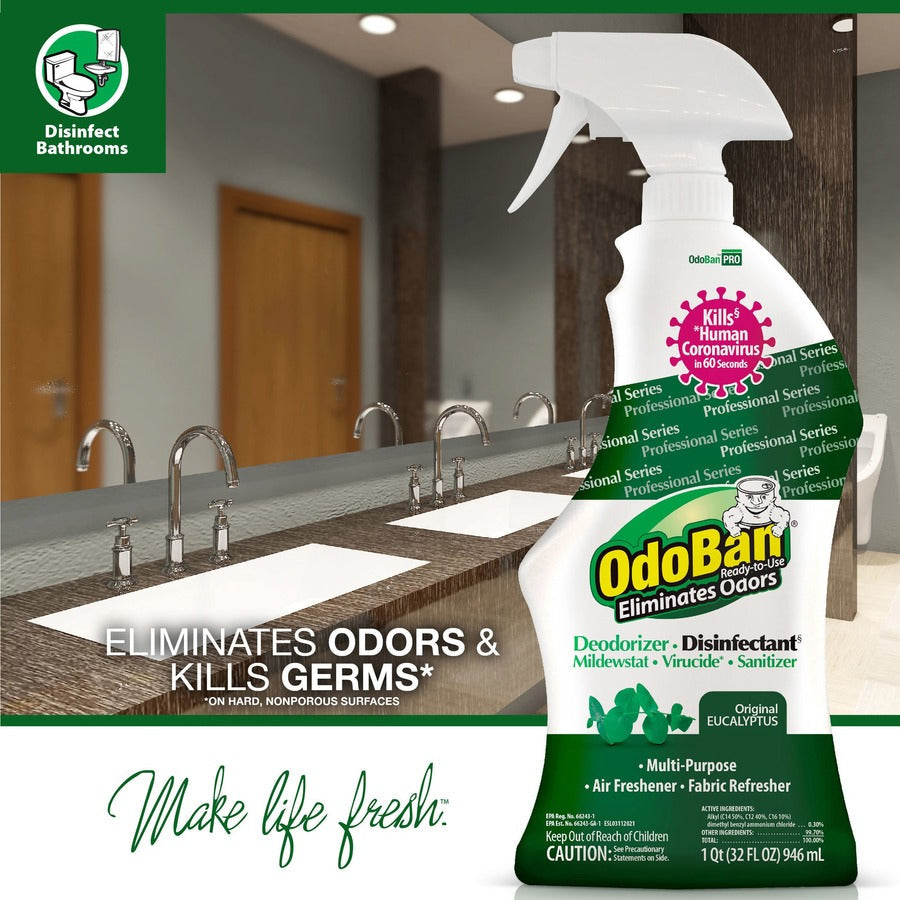 OdoBan Eucalyptus Deodorizer Disinfectant Spray - Alternate-Image2