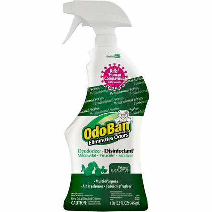 OdoBan Eucalyptus Deodorizer Spray - 32 oz - Original Scent - Deodorize & Disinfect - Disinfectants