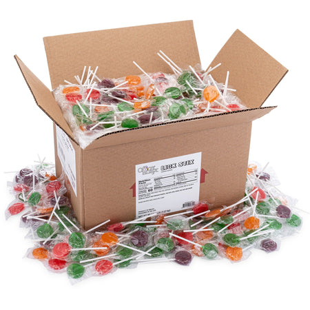 Office Snax Assorted Lollipops - 2000