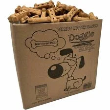 Office Snax Doggie Biscuits: Peanut Butter Flavor for Dogs - Snacks