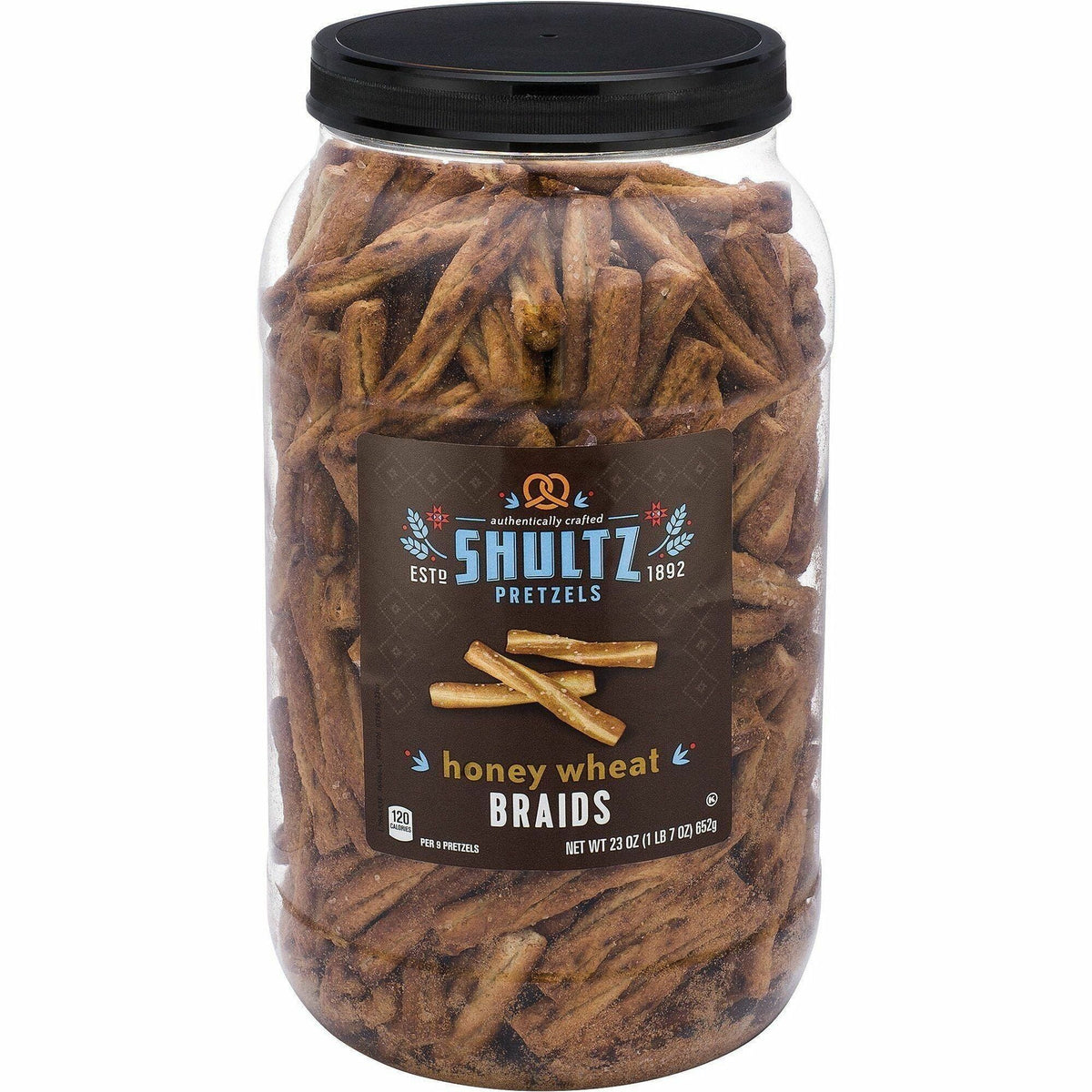Office Snax Honey Wheat Braided Pretzels - 2000