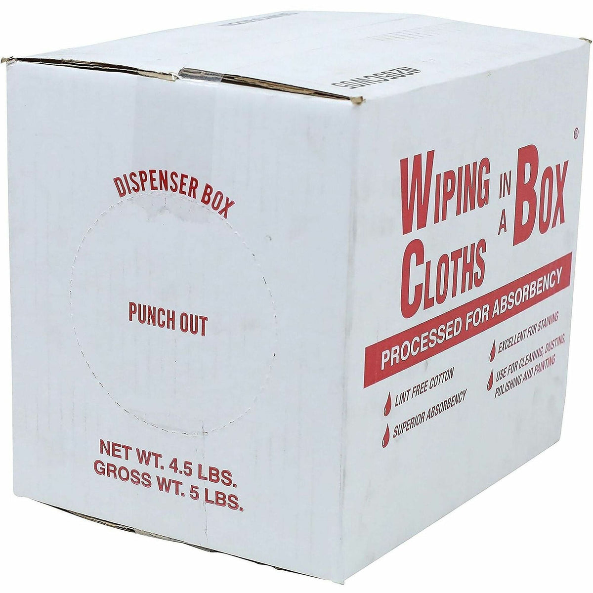 Office Snax Multipurpose Cotton Wiping Cloths - 2000