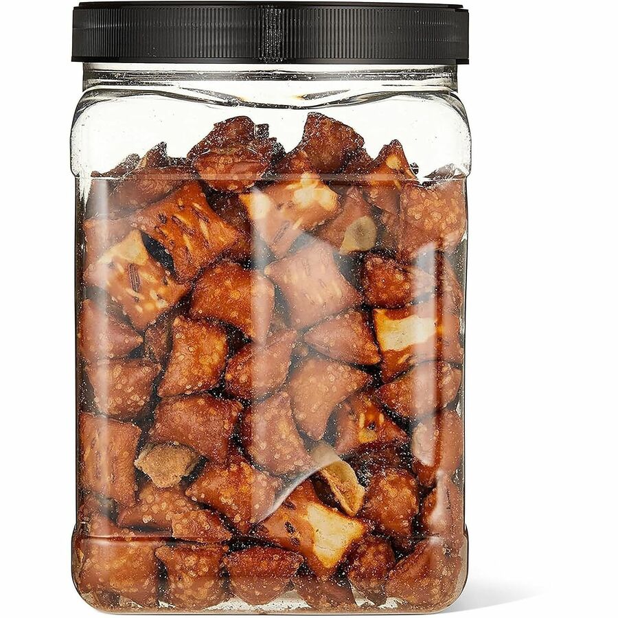 Office Snax Peanut Butter Filled Pretzels - Rear