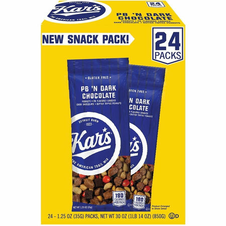 Office Snax Peanut Butter 'N Dark Chocolate Mix - Front