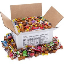 Office Snax Soft & Chewy Candy Mix: Assorted Individually Wrapped Treats - Sweets